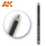 AK-10035 - Watercolor Pencil - Dark Aluminium - Kredka do weatheringu